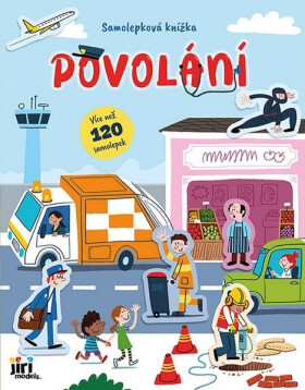 Samolepková knížka Povolání