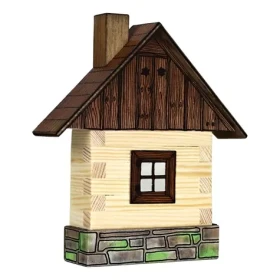 Walachia Dřevěná slepovací stavebnice chaloupka