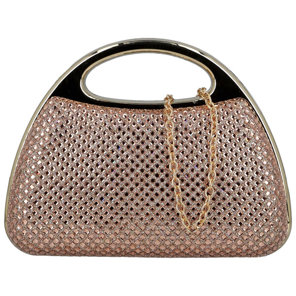 Luxusní dámská plesová kabelka Michelle Moon Selwix, růžová