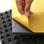 Veles-X Acoustic Pyramids Self-adhesive MVSS 302 SE/NBR