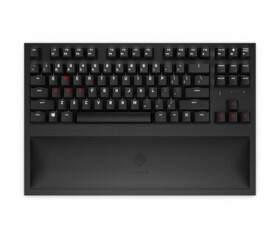 HP OMEN Spacer / bezdrátová mechanická klávesnice / CHERRY MX Brown / opěrka / USB / ENG (9BU31AA#ABB)