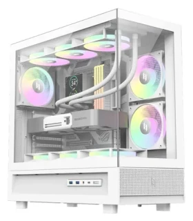 Gamemax NEX C51 bílá / Skříň / ATX / BTF (NEX C51 WH)