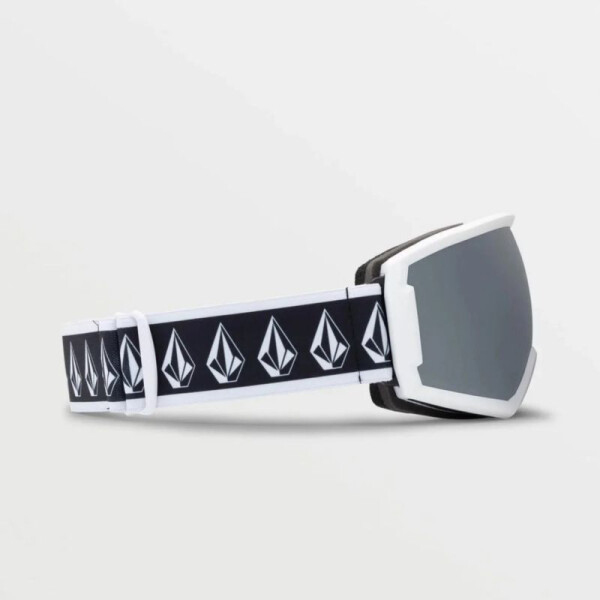 Snowboardové brýle Volcom MIGRATIONS WHITE RERUN/SILVER CHROME (VG0022116) jedna velikost