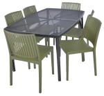 ROJA Křeslo BARS - olivová