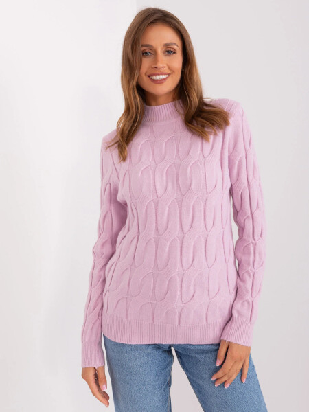 Dámský svetr 2235.00P světle fialová - FPrice one size