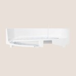 HANSGROHE - Xuniva Evo S Umyvadlo na desku, průměr 40 cm, bez přepadu, bez otvoru pro baterii, matná béžová 60323780