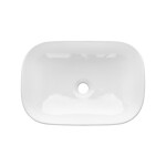 INVENA - Umyvadlo na desku WESTA 45 cm CE-24-001-W