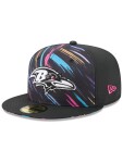 New Era Pánská kšiltovka Baltimore Ravens NFL 2026 Crucial Catch 59FIFTY Fitted Velikost: 7 3/8
