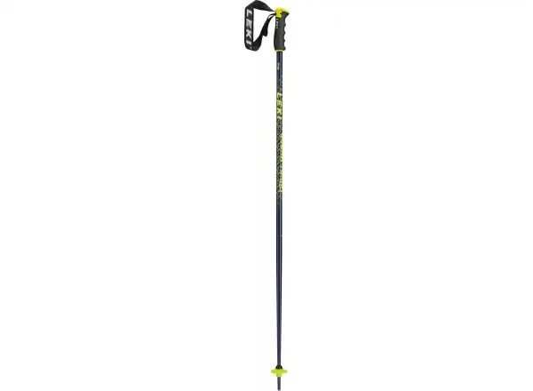 Leki Cobra Turn 2019/20 - Leki Cobra Turn sjezdové hole blue/neon yellow 105 cm