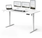 SENSE7 NOJO LIGHT Pracovní stůl bílá / elektricky nastavitelná výška / 140 x 70cm / nosnost 70kg (5902659847973)