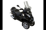 Piaggio Mp3 125, 300, 400, 500 11-18 Skútr plexi Powerbronze 710 mm - lehce kouřová
