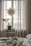 Watt & Veke Závěsná svítící hvězda Maja White 50 cm, bílá barva, papír