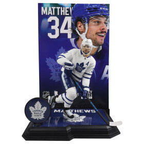 McFarlane Figurka Auston Matthews #34 Toronto Maple Leafs 7" Figure SportsPicks LIMITED PLATINUM CHASE