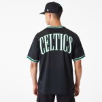 New Era Pánský dres Boston Celtics NBA Oversized Mesh T-Shirt Velikost: L