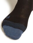 Dámské merino lyžařské ponožky ICEBREAKER Wmns Ski+ Ultralight OTC, Black/Dawn velikost: 41-43 (L)