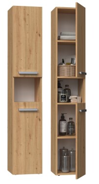 FRONTI Koupelnová skříňka NEL I Dub artisan