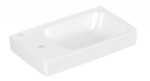 VILLEROY & BOCH - Architectura Umývátko 48x28 cm, s přepadem, otvor pro baterii vlevo, alpská bílá 43854801