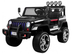 Mamido Elektrické autíčko Jeep Raptor 4x4 černé