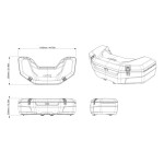 Zadní plastový box Linq 87 na Can-Am Outlander G3L