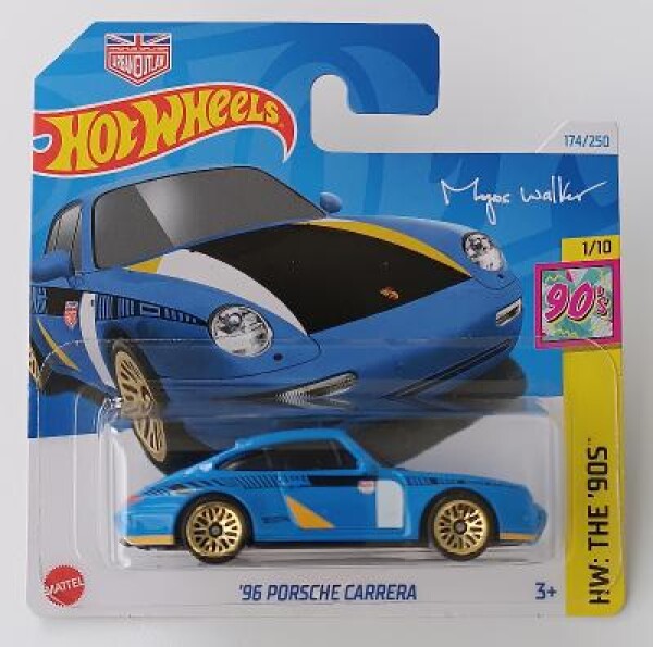 Autíčko Hot Wheels - '96 Porsche Carrera