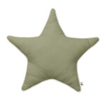 Ferm Living Dekorativní polštář Star Tea Green 48 cm, zelená barva, textil