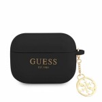 Guess 4G Charm Silikonové Pouzdro pro Airpods Pro GUAPLSC4EK