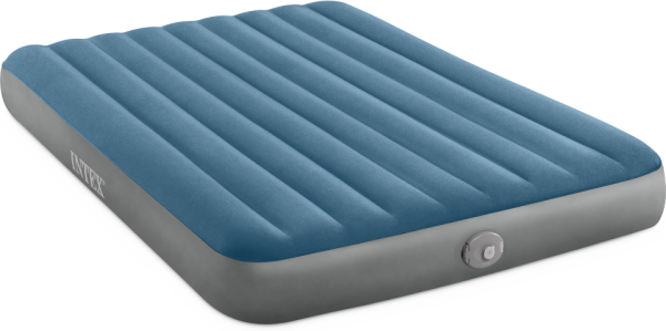 Nafukovací postel Queen Prestige Downy s dobíjecí pumpou - Alltoys Intex