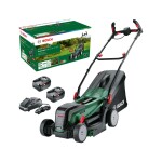 Bosch UniversalRotak 18V-37-550 / Aku sekačka na trávu / 36V / Šířka záběru 37 cm / Koš 40 L / 2x 4Ah aku (06008B9E00)