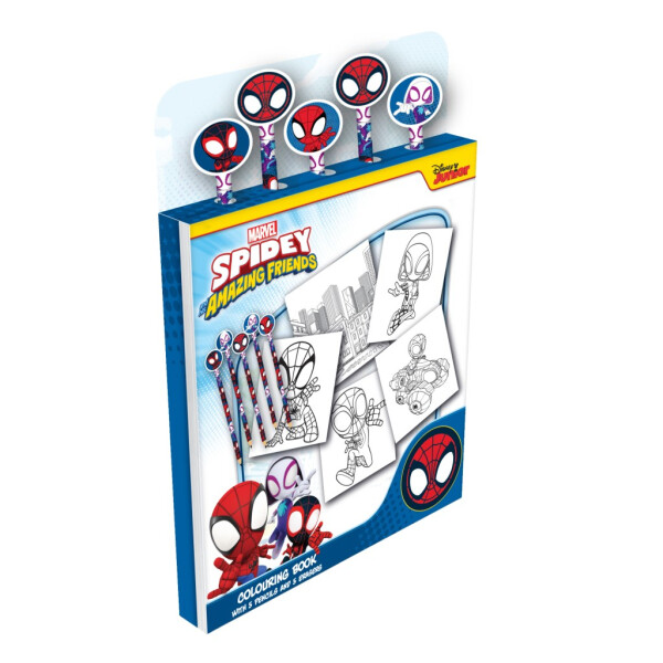 Spidey omalovánky s pastelkami - EPEE