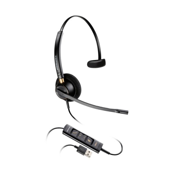 HP Poly HP Poly EncorePro 515 MS Teams Headset Headset otevřená (On Ear) černá