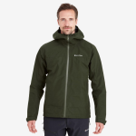 Pánská nepromokavá bunda Montane Spirit Jacket oak green M