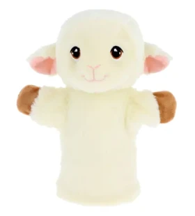 Keel Toys Keeleco Ovečka eko plyšový maňásek na ruku