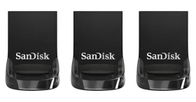 SanDisk Ultra Fit 32GB / Flash disk / USB 3.1 / balení 3 ks (SDCZ430-032G-G46T)