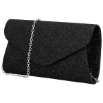 Módní dámské psaníčko Michelle Moon Símia, černé