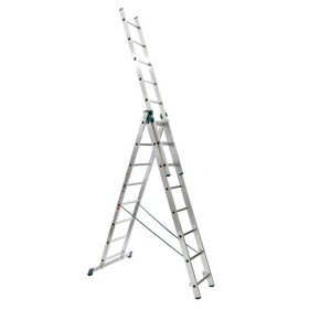 Žebřík AL, trojdílný, 3x 8 příček, 5,13m, ALVE EUROSTYL 7608