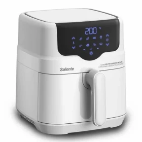 Salente HotAir bílá / Horkovzdušná fritéza / 1500W / 4.3 l / 8 programů (HOTAIR-WH)