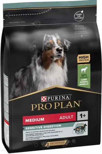 Purina Pro Plan Optidigest Medium Adult s jehněčím 3 kg