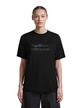 Dámské merino triko krátký rukáv ICEBREAKER Wmns Merino 150 Tech Lite SS Relaxed Tee iceHer, Black velikost: M