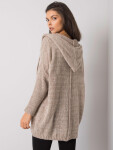 Cardigan TW SW BI 6911.15 tmavě lila jedna velikost