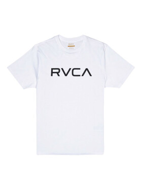 RVCA BIG RVCA white pánské tričko krátkým rukávem