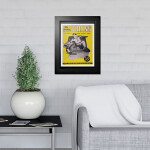 Mustang Obraz v rámu Boston Bruins NHL Program Cover The Boston News 23 Years of Great Hockey