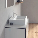 DURAVIT - Vero Air Umyvadlová mísa 600x470 mm, s přepadem, otvor pro baterii, bílá 2352600000