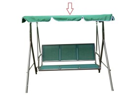 Rojaplast stříška k houp. CONFORT zelená