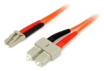 StarTech optický patch kabel LC-SC oranžová / 1 m (50FIBLCSC1)