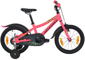 Dětské kolo MAXBIKE KID 16", model 2022 - barva růžová