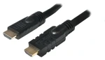LogiLink Aktivní HDMI kabel černá / HDMI kabel / High Speed s Ethernetem / 4K 30Hz / 10 m (CHA0010)