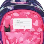 Školní batoh Fialová pírka Topgal LYNN 26008