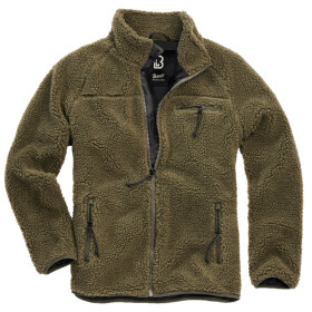 Brandit Bunda Teddyfleece Jacket olivová 5XL
