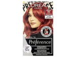 L'Oréal Paris Préférence Vivid Colors permanentní barva na vlasy 8.624 Montmartre - Bright Red, 60+90+54 ml