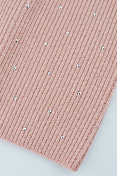 DÁMSKÁ ČEPICE S MODALOVÝMI FLITRY CZ104 pudrově růžová 54-58